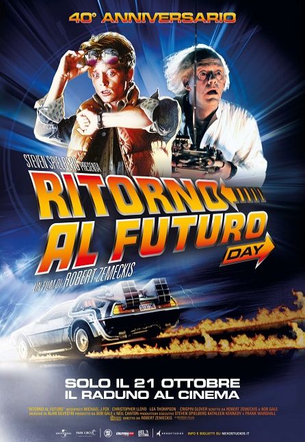 RITORNO AL FUTURO DAY - 40esimo ANNIVERSARIO